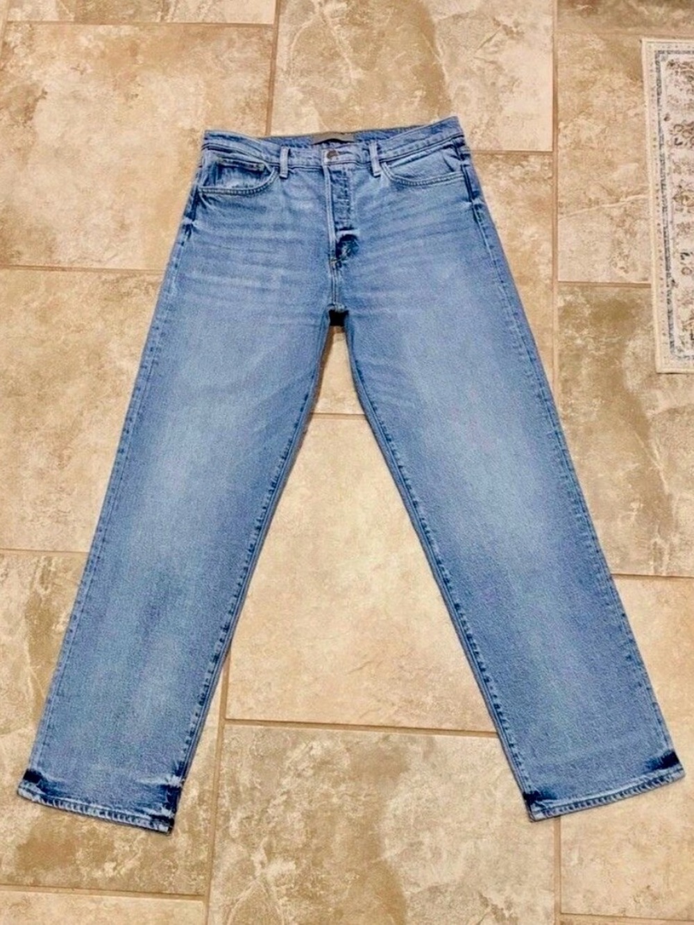 Joe’s Jeans Relaxed Straight Leg Button Fly Stretch Jeans Women’s 30x32 EUC - Picture 3 of 14